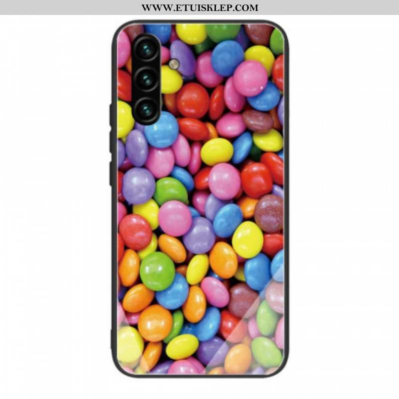 Etui do Samsung Galaxy A13 5G / A04s Cukierki Ze Szkła Hartowanego